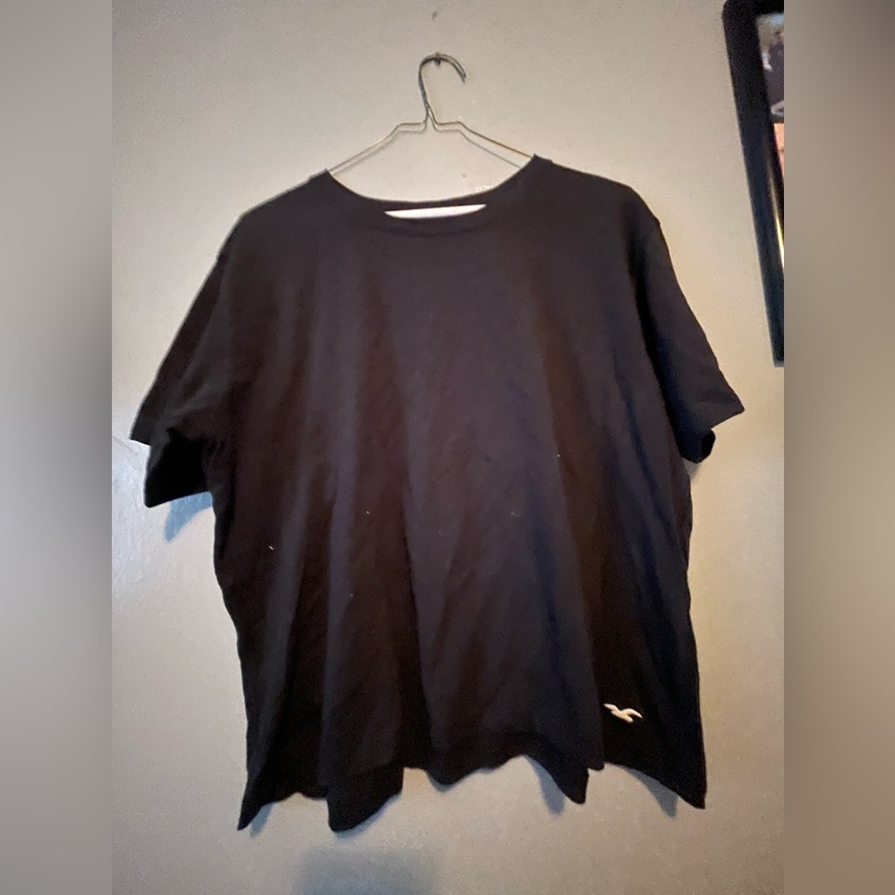 Black Hollister, classic T-shirt UNUSED